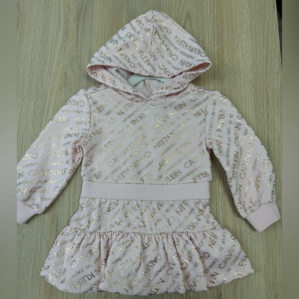 Calvin Klein Sweatshirt Dress 18 months